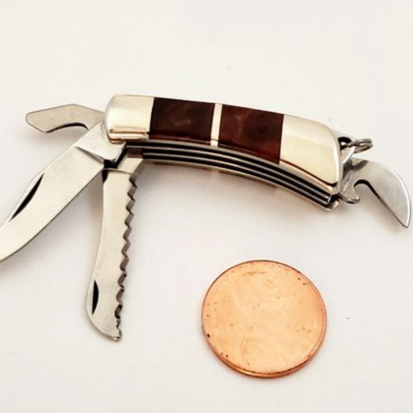 Maserin Italian Handmade Miniature 4 Element Knife